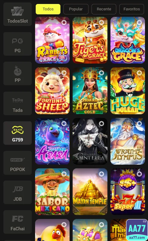 aa77.com Slots Machine